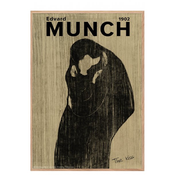 Edvard Munch. Kysset (sand)