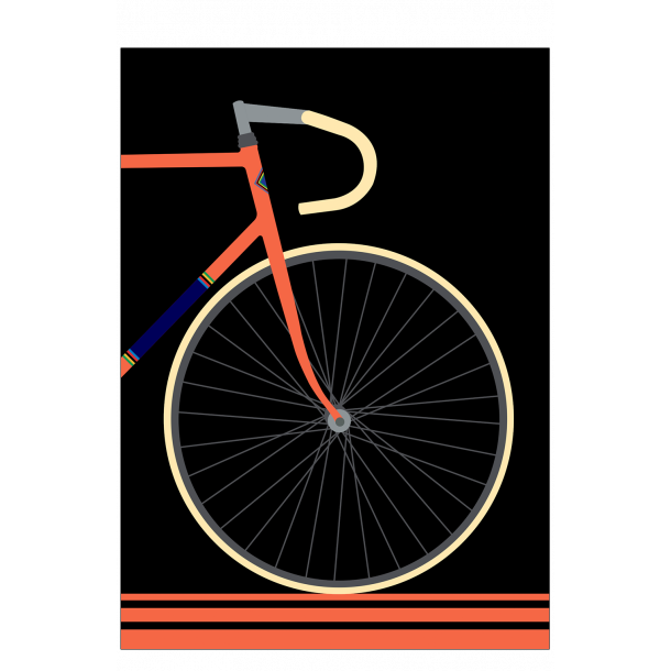 Eine Stunde - 49.431 v. 1 - Poster fr den Radsport 