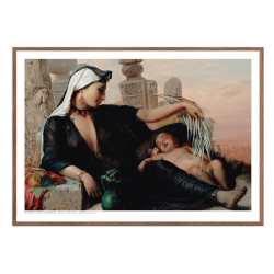 Baumann, En egyptisk fellahkvinde med sit barn