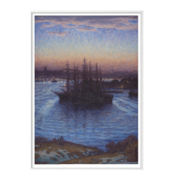 Eugen, Skibe for anker