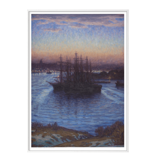 Eugen, Skibe for anker