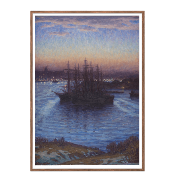 Eugen, Skibe for anker