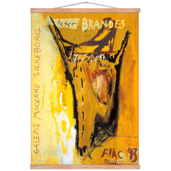 Peter Brandes poster. FIAC 1993