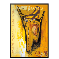 Peter Brandes poster. FIAC 1993