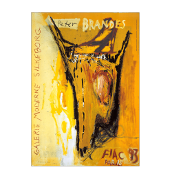 Peter Brandes poster. FIAC 1993