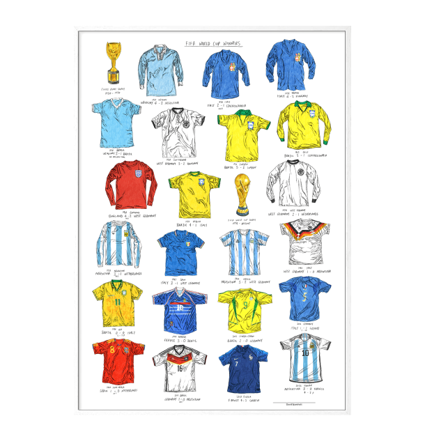 FIFA world cup vindere