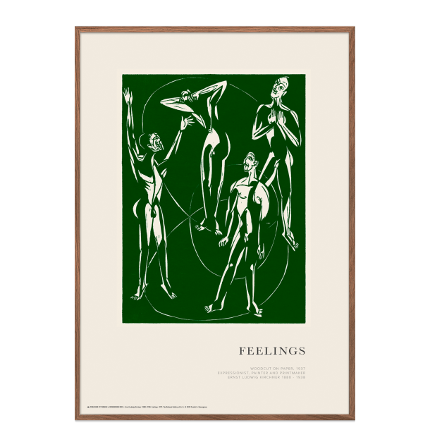 Plakat. Feelings i grn