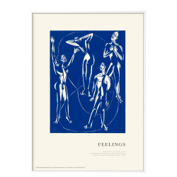 Poster. Feelings, blue