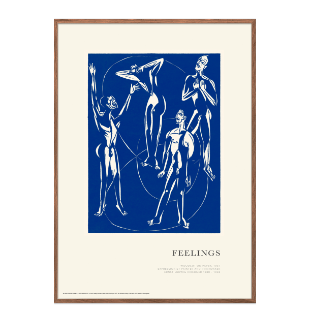 Plakat. Feelings, bl