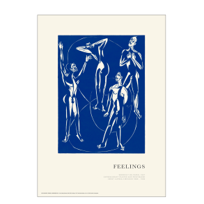 Poster. Gefhle, blau