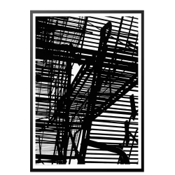 Helmer-Petersen, Fire Escape, Chicago 1951