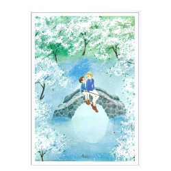 Brdrene Lvehjerte. Fisker p bro