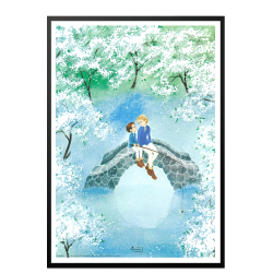 Brdrene Lvehjerte. Fisker p bro