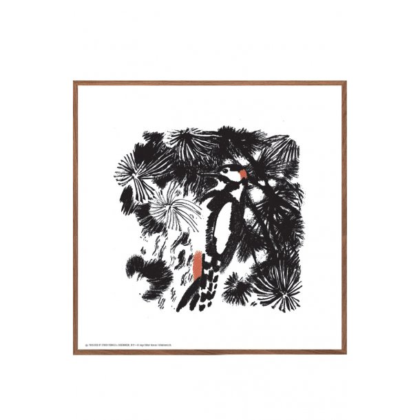 Flagsptte i skovens trer, Aage Sikker Hansen