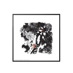 Flagsptte i skovens trer, Aage Sikker Hansen