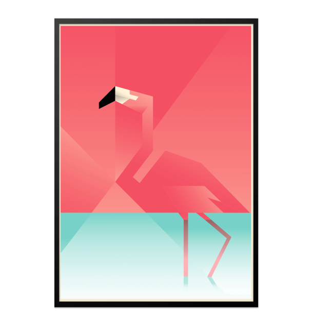 Flamingo. Martin Schwartz