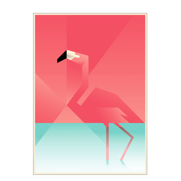 Flamingo. Martin Schwartz