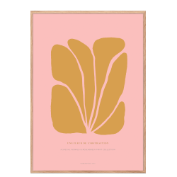 Poster. Fleur de abstraction No. 12 - Lyserd
