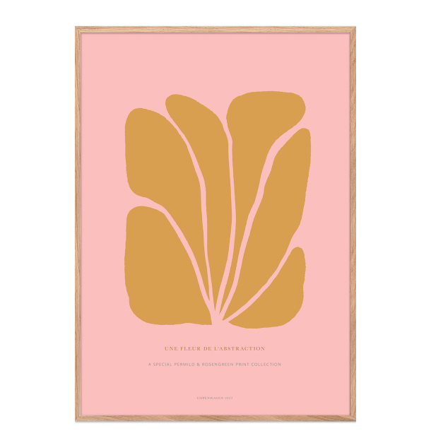 Poster. Fleur de abstraction No. 12 - Lyserd
