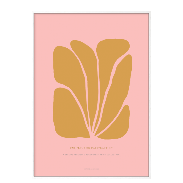 Poster. Fleur de abstraction No. 12 - Lyserd