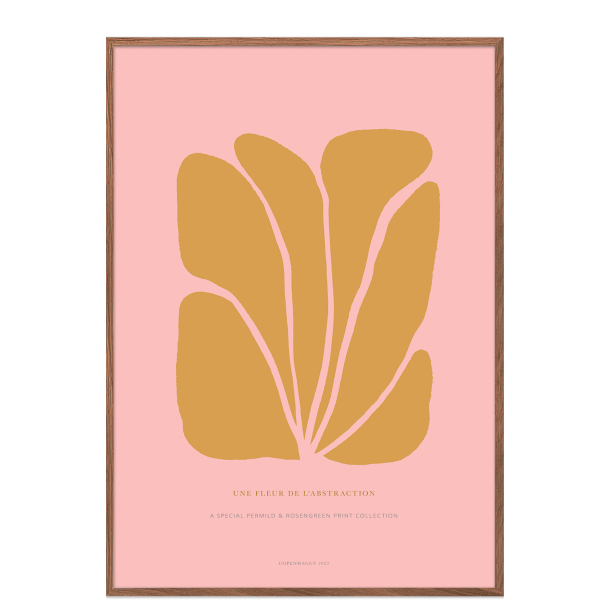 Poster. Fleur de abstraction No. 12 - Lyserd