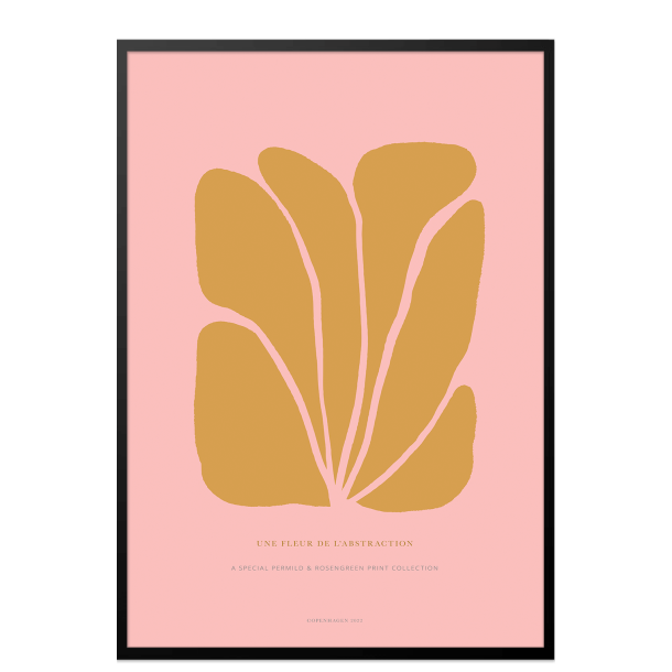 Poster. Fleur de abstraction No. 12 - Lyserd