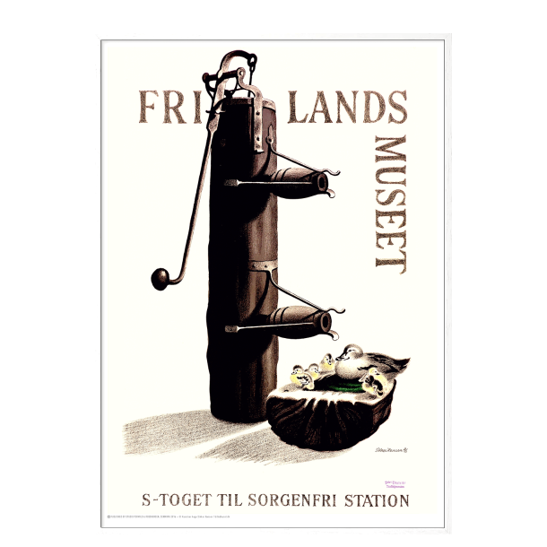 Frilandsmuseet (Vandpost), Aage Sikker Hansen