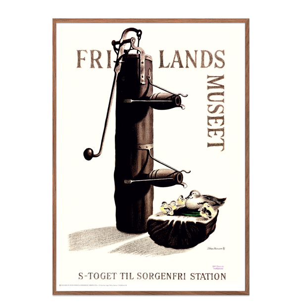 Frilandsmuseet (Vandpost), Aage Sikker Hansen