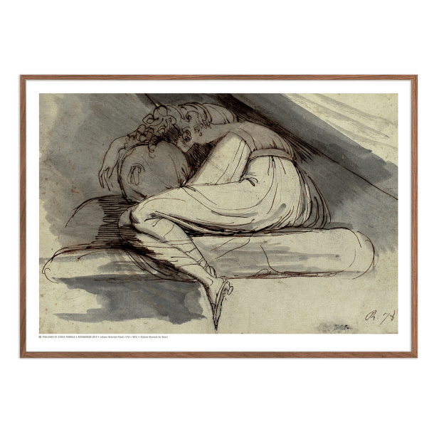 Fssli, Siddende, sammenkrbet kvinde