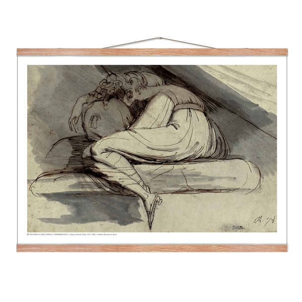 Fssli, Siddende, sammenkrbet kvinde