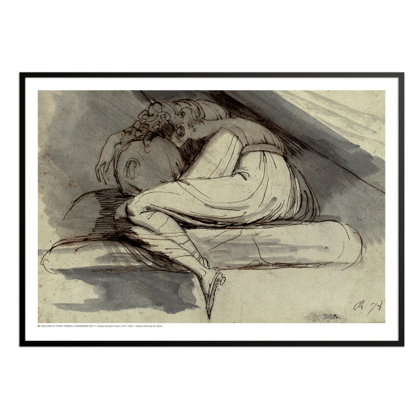 Fssli, Siddende, sammenkrbet kvinde