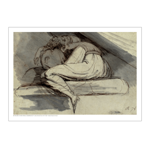 Fssli, Siddende, sammenkrbet kvinde