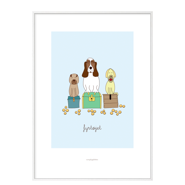 H.C. Andersen - Fyrtjet. Brneplakat.