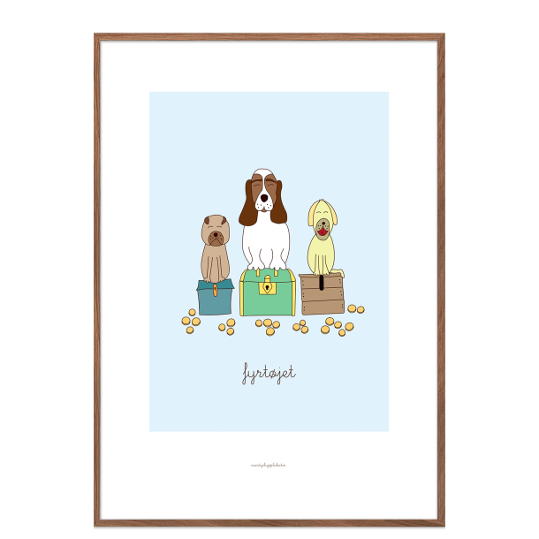 H.C. Andersen - Fyrtjet. Brneplakat.