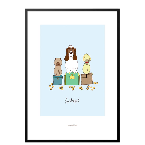 H.C. Andersen - Fyrtjet. Brneplakat.