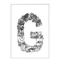 G - Bogstav doodle (LC)