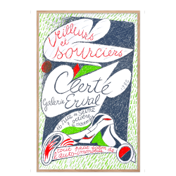 Galerie ewal 1982 (Original litografi plakat)