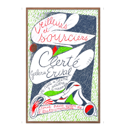 Galerie ewal 1982 (Original litografi plakat)