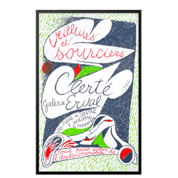 Galerie ewal 1982 (Original litografi plakat)