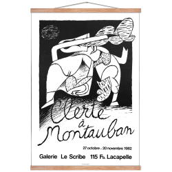 Galerie le Scribe (Original litografi plakat)