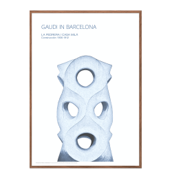 Gaudi. Udsnit af Casa Mila (bl)