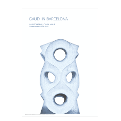 Gaudi. Udsnit af Casa Mila (bl)