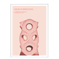 Gaudi. Udsnit af Casa Mila (Rosa)