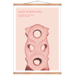 Gaudi. Udsnit af Casa Mila (Rosa)