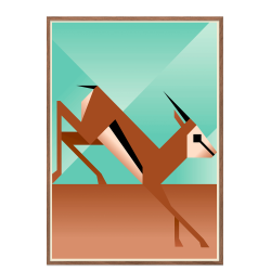 Gazelle. Martin Schwartz