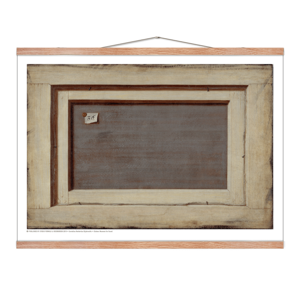 Gijsbrechts, Bagsiden af et indrammet maleri