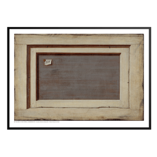 Gijsbrechts, Bagsiden af et indrammet maleri