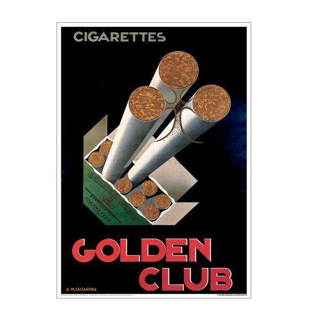 Cassandre, 1926 - Goldener Club