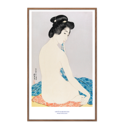 Woman After a Bath I Japansk plakat
