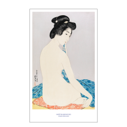 Woman After a Bath I Japansk plakat